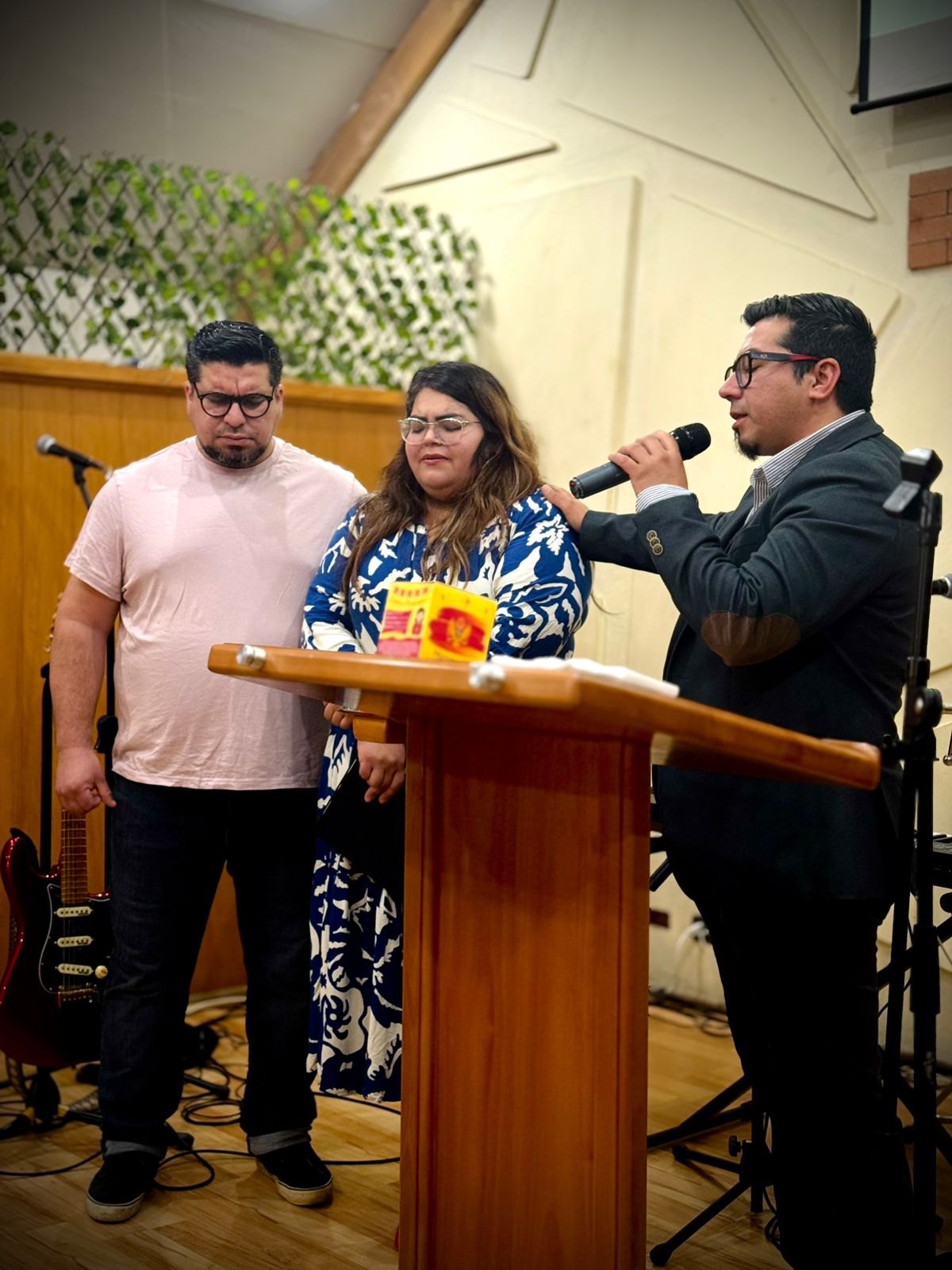 Momento de oración y envío pastoral